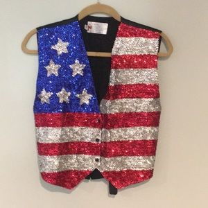 American Flag Vest